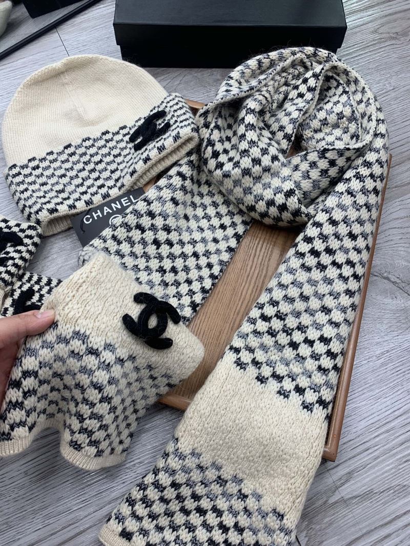 Chanel Caps Scarfs